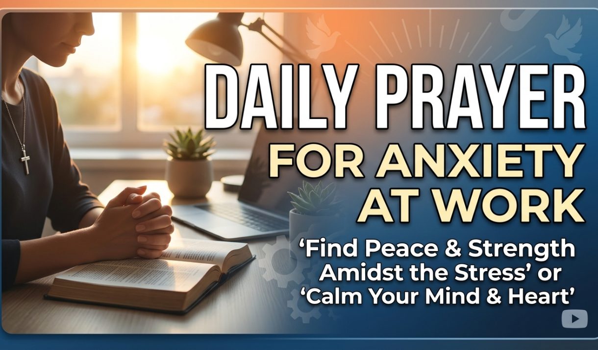 Daily Prayer for Anxiety