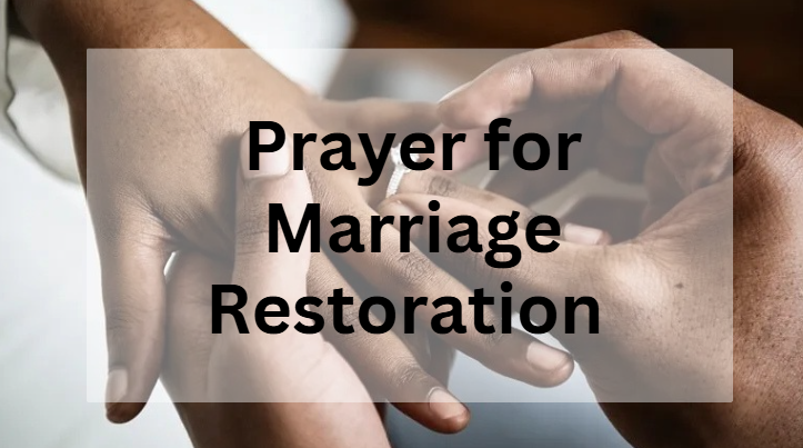 Powerful Daily Prayer for Marriage Restoration (Heal Your Relationship)
