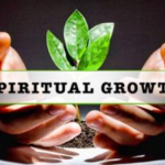Person reading the Bible and praying in the morning for spiritual growth and closeness with God.
