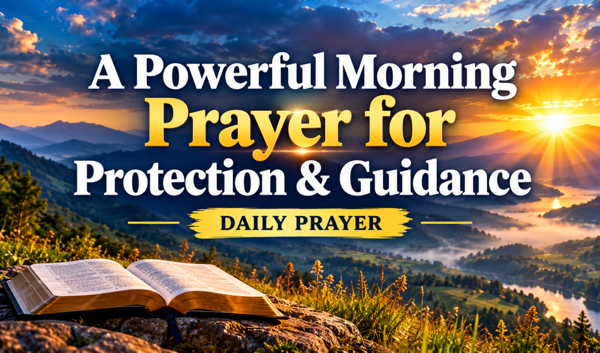 Powerful Morning Prayer for Protection and Guidance Today