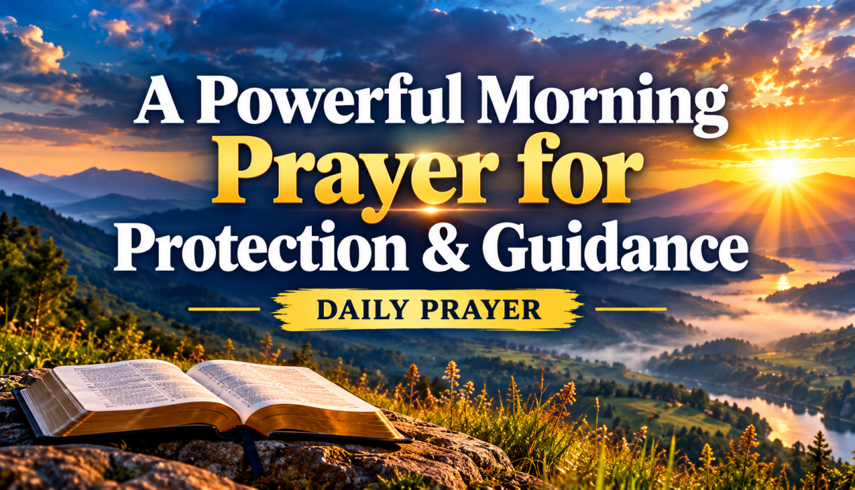Powerful Morning Prayer for Protection and Guidance Today