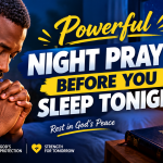 Night prayer before you sleep